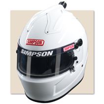 Simpson Air Inforcer Shark Auto Racing Helmet SA2010 (Free Bag)  