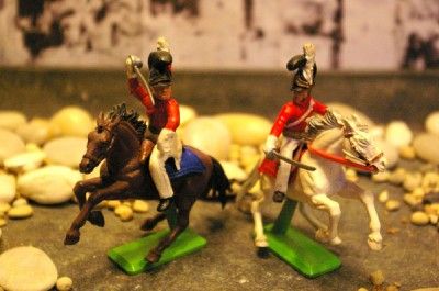 BRITAINS DEETAIL Vintage British Napoleonic Mounted Cavalry Range 6 