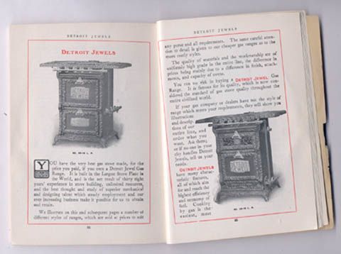 1902 DETROIT STOVE CO RECIPE & ADV OLD BOOKLET CI439  
