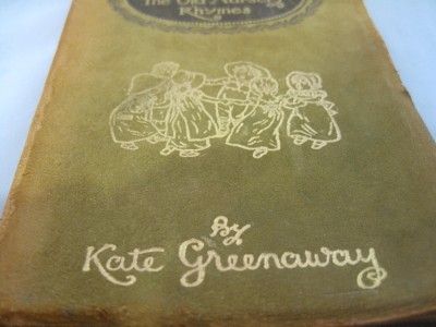 Mother Goose or The Old Nursery Rhymes Kate Greenaway Edmund Evans 