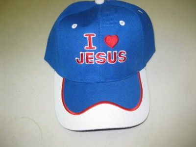 NEW I Love Jesus Hats/Caps Assorted Styles To Choose  