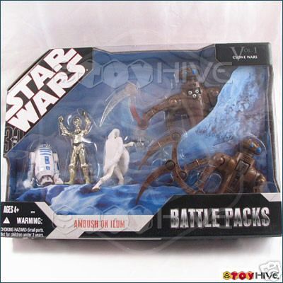 Star Wars Battle Pack Ambush on Ilum 5 figure set  