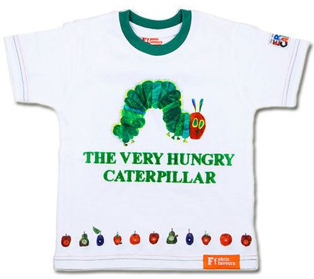 The Very Hungry Caterpillar Kids T Shirt   Brand New  