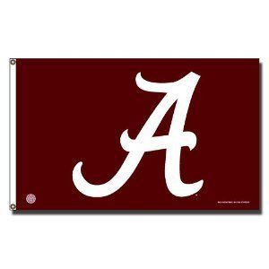 Schutt NCAA University of Alabama Crimson Tide (2 sided) Rivals Flag 