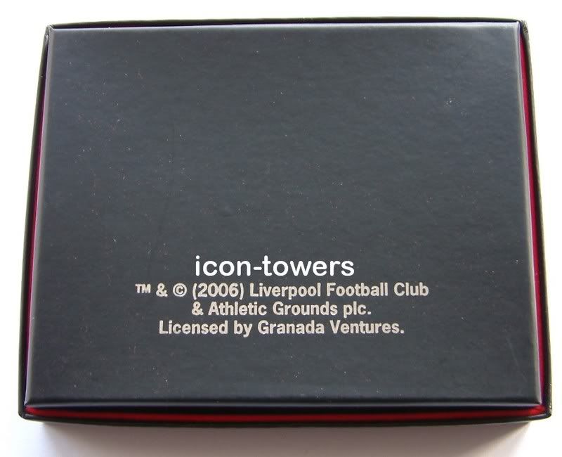 LIVERPOOL FOOTBALL CLUB OFFICIAL BUSINESS CARD CASE  