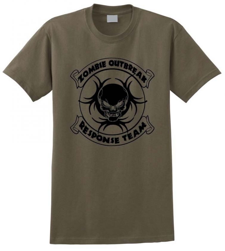   Outbreak Response Team T Shirt Rescue The Walking Dead Apocalypse